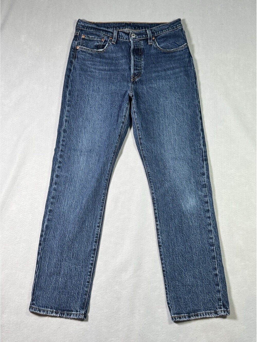 Levi’s 501 Original Fit Women’s Jeans In Dark Wash Size 29x30